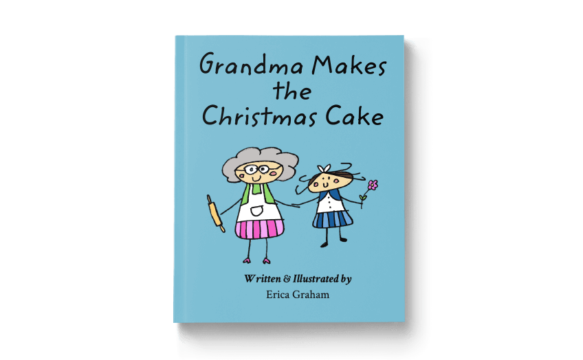 Grandma Makes the Christmas Cake