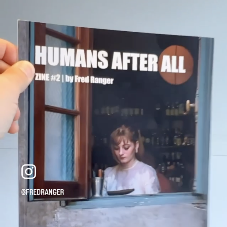 Humans After All custom zine, perfect for holiday gift-giving